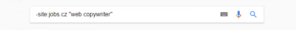 Hledání na Google pomocí operátorů